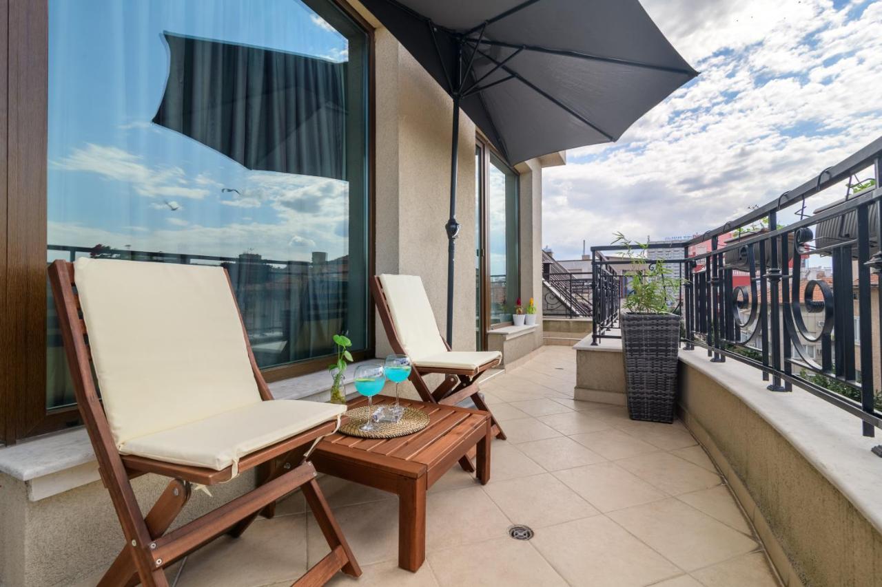 Suncity Apartment Varna Top Center Bagian luar foto